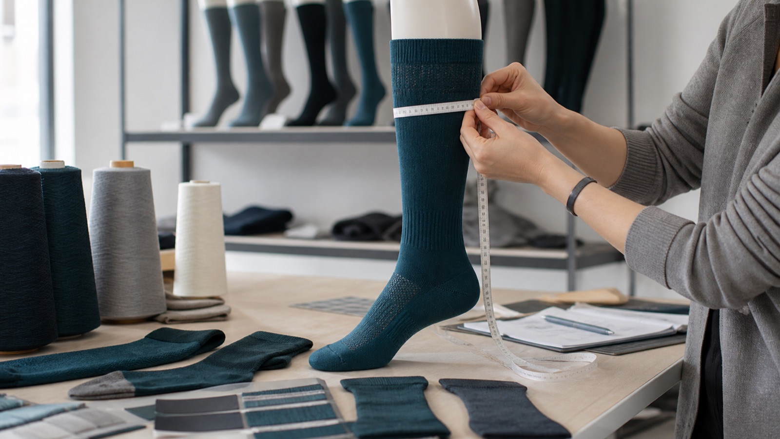 Bamboo-Blend Compression Socks: Development Considerations